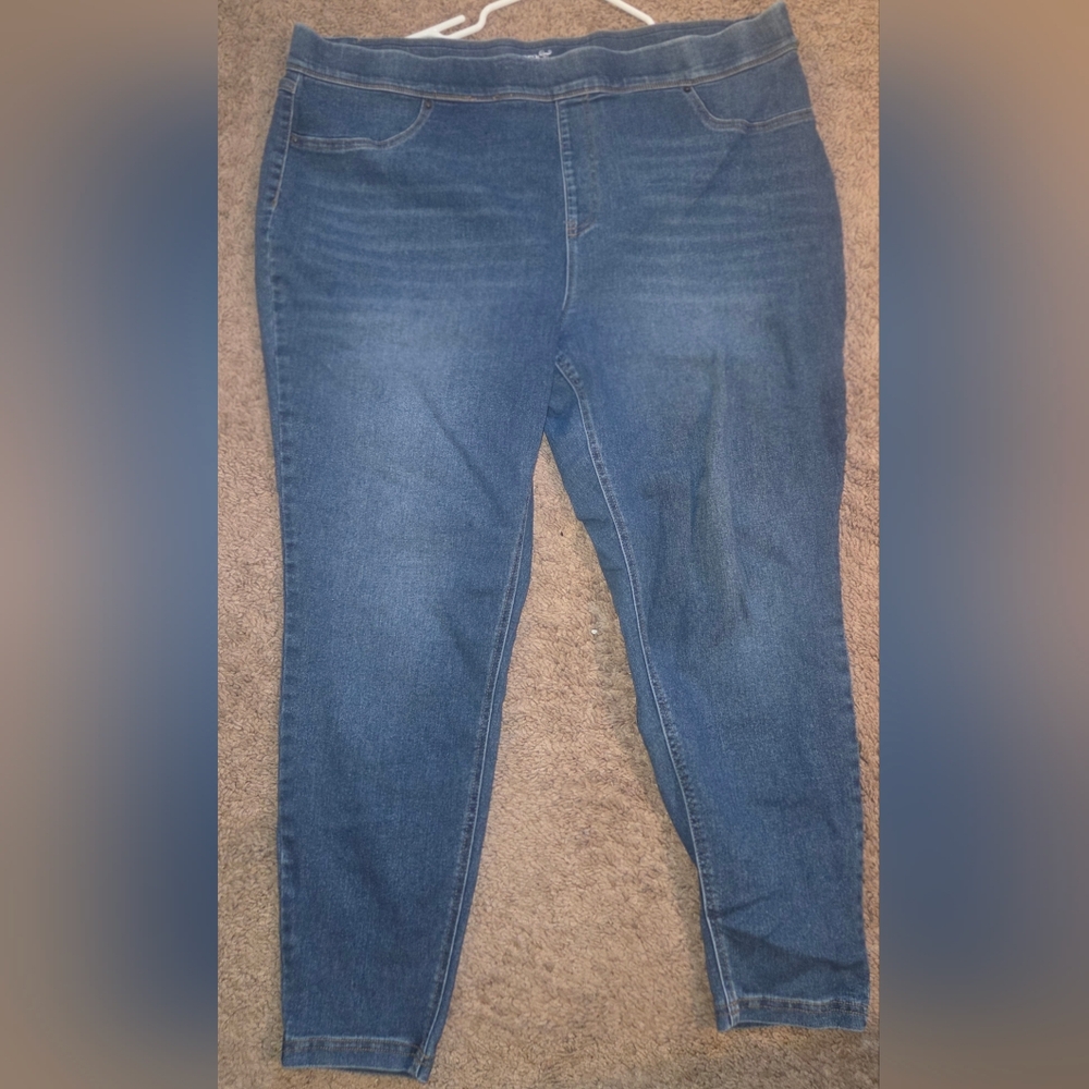 Terra & Sky Dark Blue Skinny Jeans